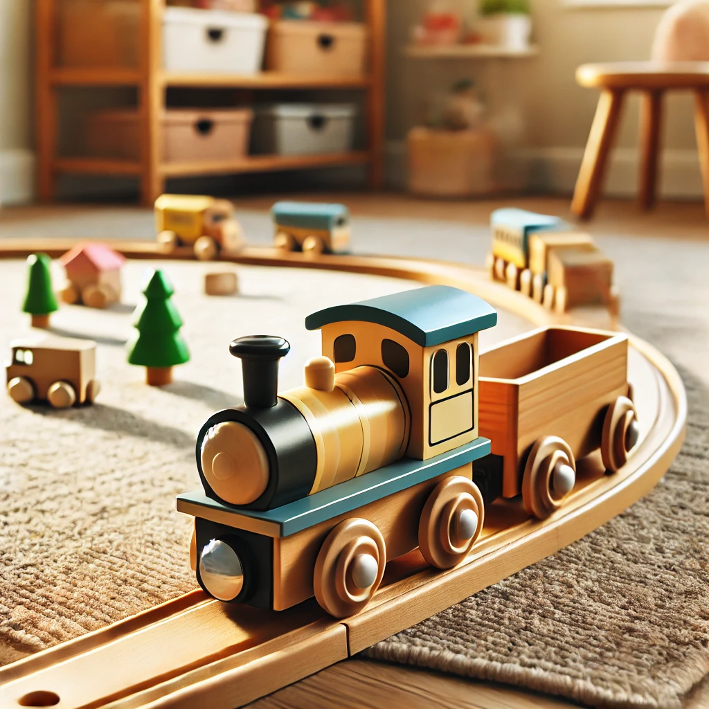 장난감 기차 세트