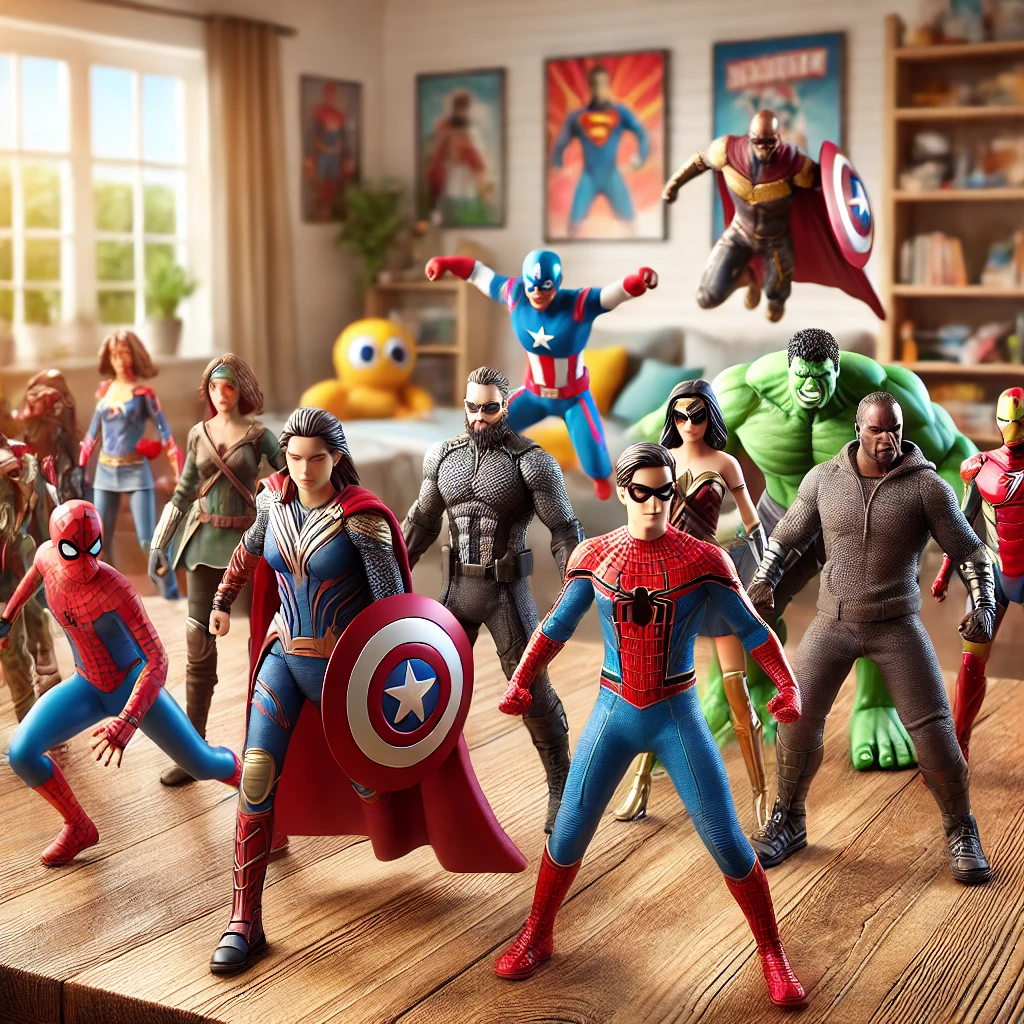 마블 슈퍼히어로 피규어