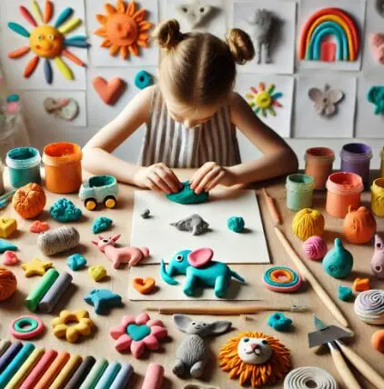 점토 공예 세트