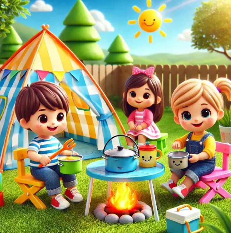 키즈 캠핑 세트